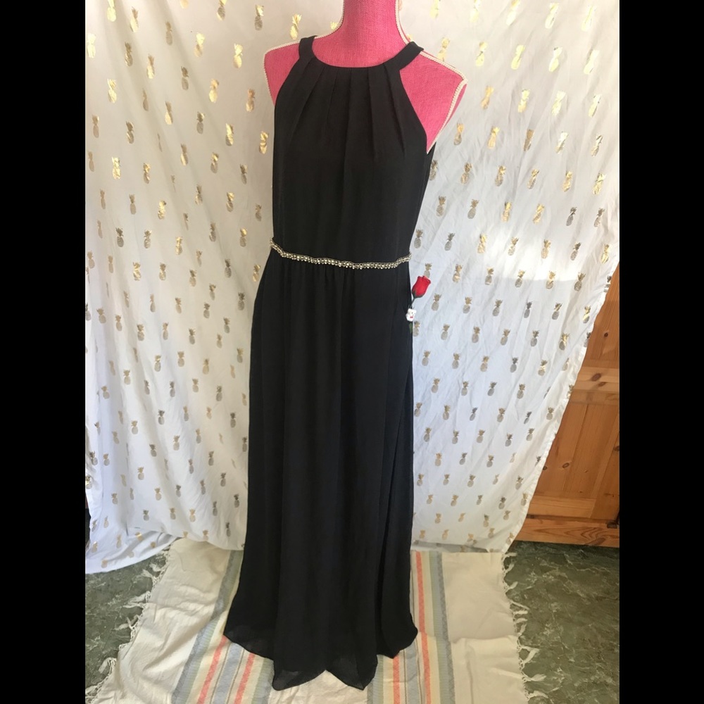 Formal black dress